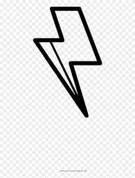 Female raichus have a smaller lightning bolt at the end of its tail. Lightning Bolt Coloring Page Line Art Hd Png Download 1000x1294 6509081 Pngfind