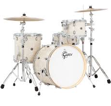 Download for free + discover 1000's of sounds. Gretsch J404vmp Catalina Club Jazz 20 4 Shells Vintage Pearl Jazz Drum Kit White