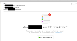 Have you discovered the power of any type of list? Reminders Sharing Not Working On Icloud O Apple Community
