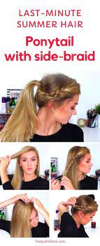 7 No Heat Easy Summer Hairstyles Anyone Can Pull Off In 5 Minutes Todaywedate Easy Summer Hairstyles Summer Hairstyles Summer Hairstyles For Medium Hair