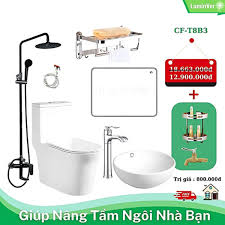 Combo Thiết Bị Vệ Sinh Chính Hãng - Thiết Bị Vệ Sinh Số 1