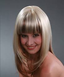 If you don't want a big transition, you can try this ombre style. Zhaoxu215 Light Blonde Brown Mix Medium Straight Bangs Women Hair Wig Wig Pack Wig Exporterwig Wire Aliexpress