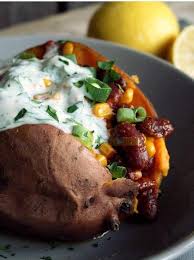 Gefullte Susskartoffel Auf Mexikanische Art Rezept Gefullte Susskartoffeln Rezepte Susskartoffel Pommes