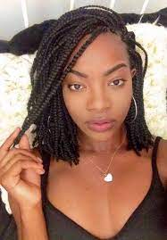 When we discuss crochet braid, it is natural to think of curls, dreadlocks, afro american styles etc. 5 Ideas For Braided Bob Hairstyles And Haircuts 2018 Haren Vlechten Vlechten Haar