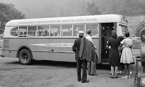 Image result for National Trailways Cream 1956 Wayne Works