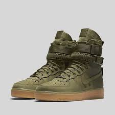 Nike Sf Af1 Special Field Air Force 1 Faded Olive Faded Field Force Olive Special Nike Casual Shoes Nike Air Force Boots Air Force Boots