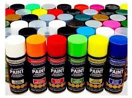 Color It Spray Paint In Various Colours