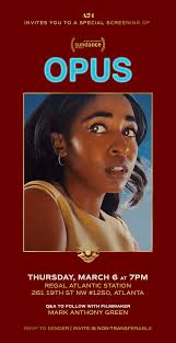 member exclusive screening: opus