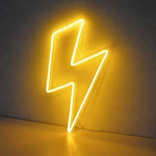 Scientifically speaking, lightning is an abrupt electric discharge from cloud to cloud or from cloud to earth accompanied by. Pin By Anjelica On Yellow Aesthetic Neon Yellow Aesthetic Lightening Bolt