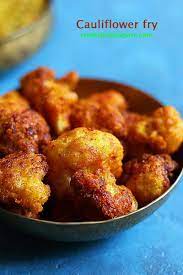 Street Style Crispy Cauliflower Fry Recipe Without Added Colors Indian Cauliflower Fry Or Gobi Fry Recipe Fried Cauliflower Gobi Fry Coliflower Recipes