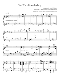 Piano Mezzo Forte Itsanidiom Star Wars Piano Lullaby Piano