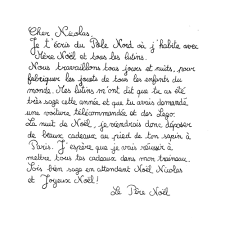 Exemple Lettre Du Pere Noel Jpeg 1000 1000 Lettre Pere Noel Pere Noel Noel