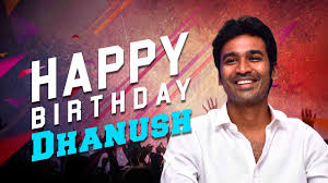 Personalized birthday song for dhanush. Happy Birthday Dhanush 2019 Tribute Video Birthday Special Mashup Cw Creationz Youtube