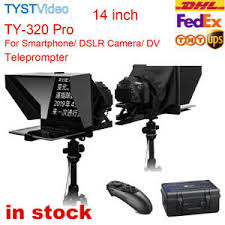 As featured in apple's make a film promotion! Tyst Ty 320 Pro 14 Inch Phone Ipad Teleprompter For Dslr Camera Live Streaming Ebay
