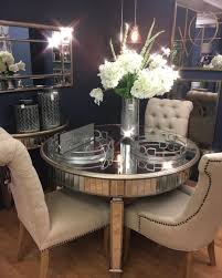 The The Belfry Collection Grand Mirrored Dining Table Dining Table Interior Design Home Decor