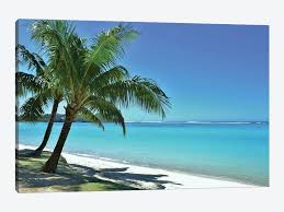 Browse 5,334,944 beach scenes stock photos and images available, or search for beach scenes no people or beach scenes people to find more great stock photos and pictures. Tropical Beach Scene And Palm Tree Art P Michael Fitzsimmons Icanvas