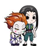 51 icons of various hunter x hunter characters, multicolored (200x200) please like or reblog if you use/save. Illumi And Hisoka Icon 8 By Neopalitan On Deviantart