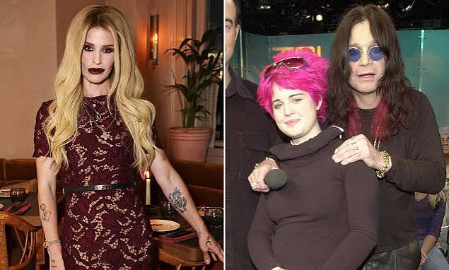 Kelly Osbourne recalls being given her 'first line of cocaine' from one of late  dad Ozzy's famous rocker friends | Daily Mail Online