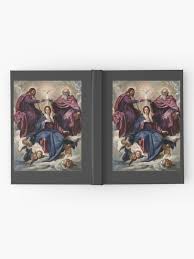 En esta ocasión le fue encargada la coronación de la virgen para el oratorio del cuarto de la reina isabel de borbón en el alcázar de madrid. Cuaderno De Tapa Dura Coronacion De La Virgen Diego Velazquez De Pzandrews Redbubble