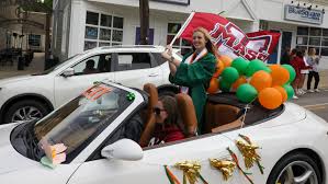 Photos: Graduation car parade