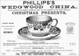 Print Of Tea Cup 1890 English Newspaper Advertisement For Phillips Wedgwood China 1890 Wedgwood China Tea Cups English Newspapers