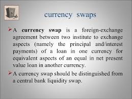 Dictionnaires de référence, étymologie, phonétique, citations littéraires, synonymes et antonymes de « swap ». Currency Swaps