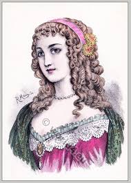 There were quite a few popular hairstyles at the court of the sun king. Hairstyle Louis Xiii Period