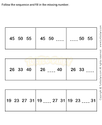 Maybe you would like to learn more about one of these? Number Sequence Worksheet 9 Math Worksheets Grade 1 Worksheets Math Worksheets 1st Grade Math Worksheets Algebra Worksheets