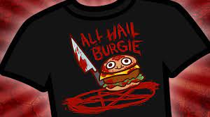 All Hail Burgie - Spooky Halloween Shirt! - YouTube