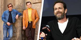 After his untimely death, perry's once upon a time in hollywood costar leonardo dicaprio paid tribute to the 90210 alum tweeting, luke perry was a kindhearted and incredibly talented artist. Leonardo Dicaprio And Brad Pitt Were Starstruck By Luke Perry