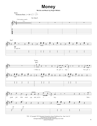 Maybe you would like to learn more about one of these? Money Sheet Music Pink Floyd Guitar Tab Single Guitar