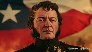 Bernardo O'Higgins: From Severity to Smile in Historical Scene