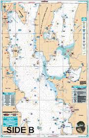 Lake Champlain South Lake Fishing Chart 11f