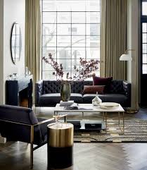 2 Tone Grey And White Marble Coffee Table Reviews Cb2 Living Room Designs Living Room Modern Modern Living Room
