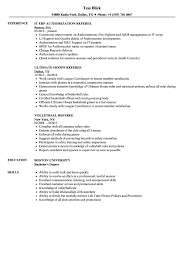 Referee Resume Samples Velvet Jobs