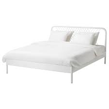 You can choose from a range of styles from contemporary metal bed frames to a side opening ottoman divan bed with white fibre upholstery. Ikea Nesttun Bed Frame Complete Set Luroy Shopee Malaysia