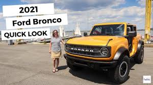 The bronco family is vast, with a reach as far as you're willing to take it and a legacy that spans generations. 2021 Ford Bronco First Look In Person Youtube