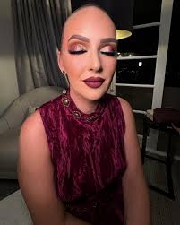 scoghiatti X The World Premier Of @thecolorpurple Tonight 💜 Hair|MUA:  @nicholerayartistry Fashion: @knowstylegia Makeup Deets 💋  #glambynicholeray Brows: @kyliejenner Eyeshadow: @chanel.beauty 308