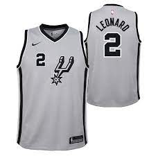 Top rated seller top rated seller. Kawhi Leonard San Antonio Spurs Nba Nike Youth Grey Statement Swingman Jersey Ebay