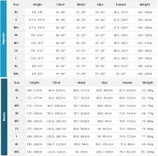 43 Expository Quiksilver Sizing Chart