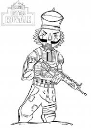 Traque pourrait potentiellement evoquer fortnite how to win 1v1 un. Coloriage Fortnite Battle Royale Coloriages Pour Enfants