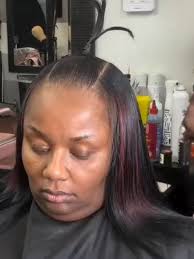 Short High Bob Ponytail Weave