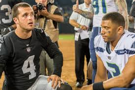 .tweet from her brother, seattle seahawks quarterback russell wilson, in the process russell was in attendance throughout stanford's run to the title in texas and watched the team earn a. Russell Wilson Has Forced Derek Carr S Brother To Turn His Back On His Own Flesh And Blood