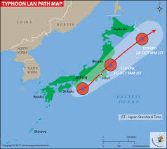 Typhoon Lan Path Map Updates Typhoon Lan Track Map 2017