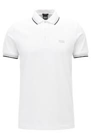 Black And White Polo Shirt Design Regular Fit Polo Shirt With Three Button Placket White Boss T Shirts Polo Shirt Design Cotton Polo Shirt Polo Shirt