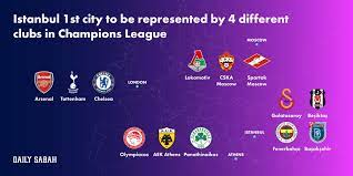 Istanbul 1st City To Be Represented By 4 Different Clubs In Champions League Daily Sabah