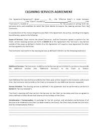 Any software related terms may be deleted if not applicable. Cleaning Services Contract Template Approveme Free Contract Templates