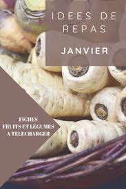 Idees De Repas Pour Le Mois De Janvier Avec Fiches Memo Des Fruits Et Legumes Du Mois A Telecharger Idee Recette Idee Repas Janvier Recette