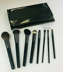 macy s 8 piece makeup brush with black