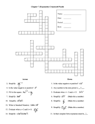 Printable english crossword puzzles with answers. Chapter 7 Crossword Puzzle Answer Key Fill Online Printable Fillable Blank Pdffiller